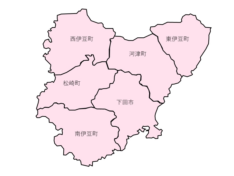 賀茂管内活動地区マップ