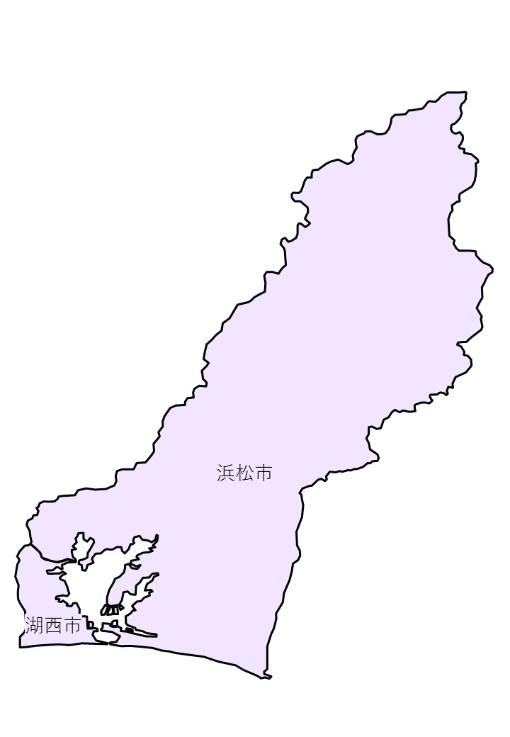 西部管内活動地区マップ